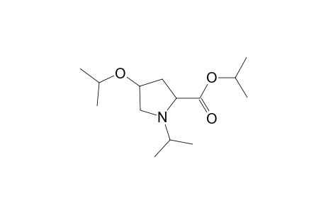L-Proline, 4-(1-methylethoxy)-1-(1-methylethyl)-, 1-methylethyl ester, trans-