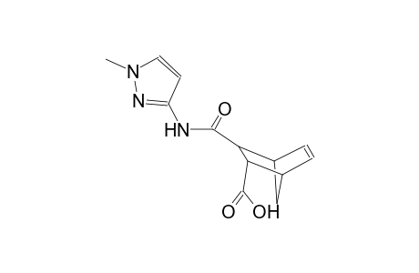 bicyclo[2.2.1]hept-5-ene-2-carboxylic acid, 3-[[(1-methyl-1H-pyrazol-3-yl)amino]carbonyl]-