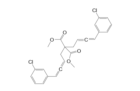 (+/-)-dimethyl 2,2-bis(4-(3-chlorophenyl)buta-2,3-dienyl)malonate