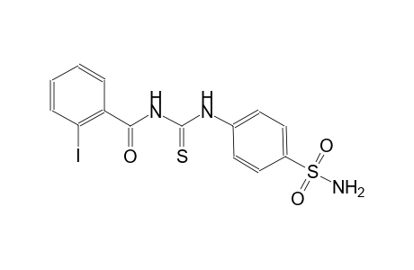 4-({[(2-iodobenzoyl)amino]carbothioyl}amino)benzenesulfonamide
