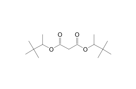 Malonic acid, di(3,3-dimethylbut-2-yl) ester