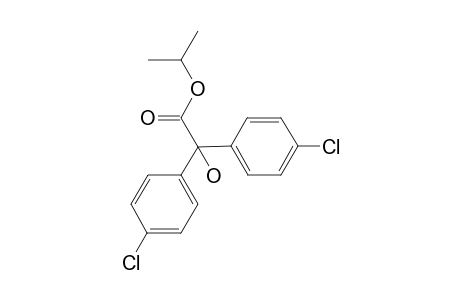 Benzeneacetic acid, 4-chloro-.alpha.-(4-chlorophenyl)-.alpha.-hydroxy-, 1-methylethyl ester