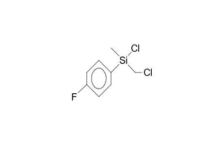Silane, chloro(chloromethyl)(4-fluorophenyl)methyl-