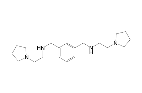 N,N'-Bis-[2-(1-pyrrolidinyl)-ethyl]-benzol-1,3-dimethanamine