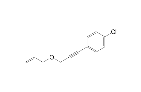 1-(3-allyloxyprop-1-ynyl)-4-chloro-benzene