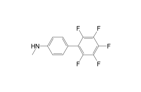 methyl-[4-(2,3,4,5,6-pentafluorophenyl)phenyl]amine