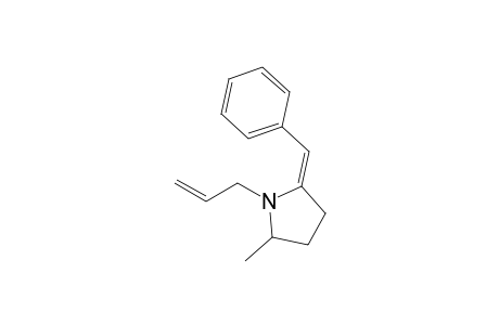 1-Allyl-2-benzylidene-5-methylpyrrolidine