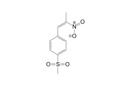 1-(4-Methylsulfonylphenyl)-2-nitroprop-1-ene