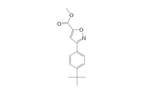3-(4-TERT.-BUTYLPHENYL)-5-(METHOXYCARBONYL)-ISOXAZOLE