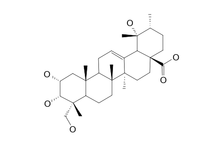 2.alpha.,3.alpha.,19.alpha.,23-Tetrahydroxy-urs-12-en-28-oic-acid
