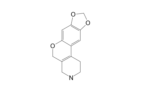 1,2,3,4-TETRAHYDRO-[1,3]-DIOXOLO-[6,7]-5H-[1]-BENZOPYRANO-[3,4-C]-PYRIDINE