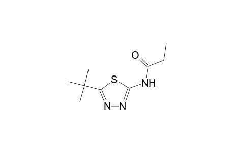propanamide, N-[5-(1,1-dimethylethyl)-1,3,4-thiadiazol-2-yl]-