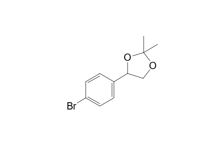 4-(4-bromophenyl)-2,2-dimethyl-1,3-dioxolane