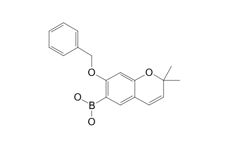 7-BENZYLOXY-2,2-DIMETHYLCHROMENE-6-BORONIC_ACID