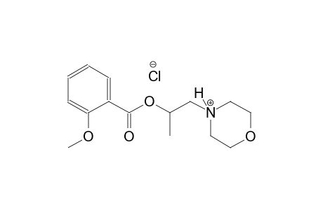 4-{2-[(2-methoxybenzoyl)oxy]propyl}morpholin-4-ium chloride