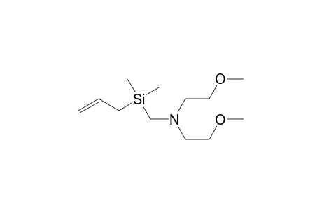 N-[[dimethyl(prop-2-enyl)silyl]methyl]-2-methoxy-N-(2-methoxyethyl)ethanamine