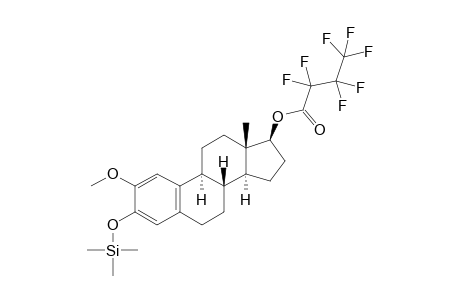 3-TMS-17-HFB of E-2-methoxy-3,17.beta.-diol