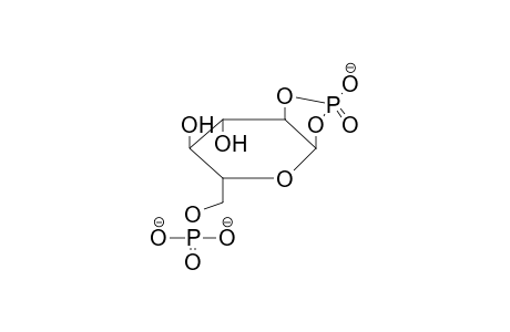 6-PHOSPHO-ALPHA-D-GLUCOPYRANOSYL-1,2-CYCLIC MONOPHOSPHATE TRIANION