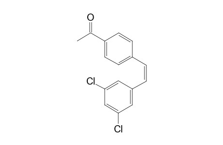 (Z)-1-(4-(3,5-Dichlorostyryl)phenyl)ethanone