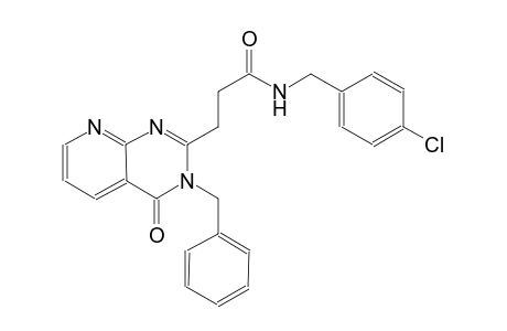 pyrido[2,3-d]pyrimidine-2-propanamide, N-[(4-chlorophenyl)methyl]-3,4-dihydro-4-oxo-3-(phenylmethyl)-