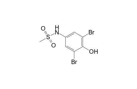 Methanesulfonamide, N-(3,5-dibromo-4-hydroxyphenyl)-