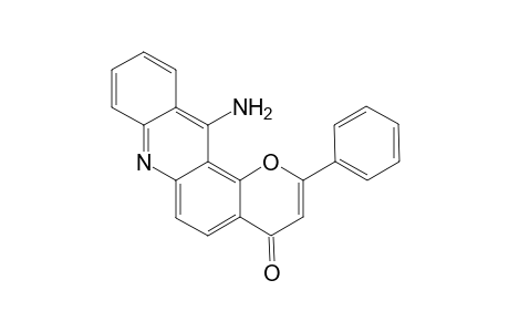 12-amino-2-phenyl-4-pyrano[2,3-a]acridinone