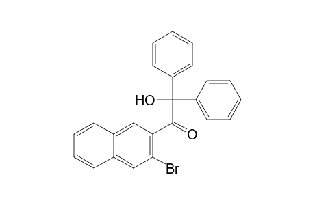Ethanone, 1-(3-bromo-2-naphthalenyl)-2-hydroxy-2,2-diphenyl-