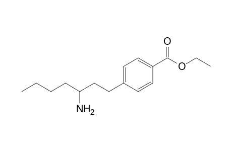 Ethyl 4-(3-aminoheptyl)benzoate
