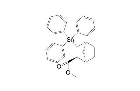 Methyl (1R,2S,3R,4S)-3-(triphenylstannyl)bicyclo[2.2.1]heptan-2-carboxylate