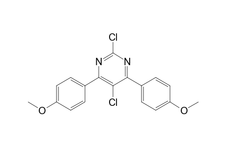 2,5-Dichloro-4,6-bis(4-methoxyphenyl)pyrimidine