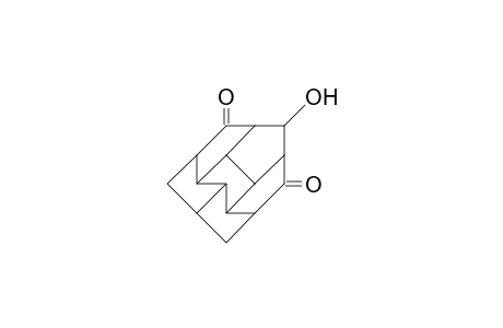 exo-4-Hydroxy-hexacyclo(7.5.1.0/3,13/.0/5,12/.0/7,11/.0/10,14/)pentadecane-2,6-dione