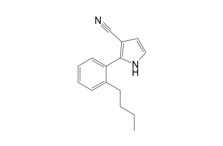 2-(2-Butylphenyl)-1H-pyrrole-3-carbonitrile