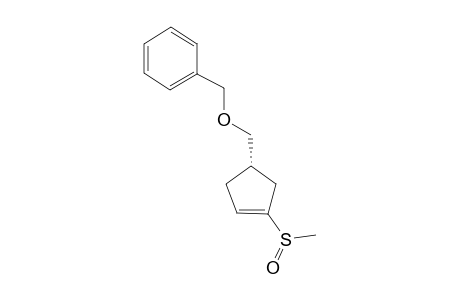 ((S)-3-Methanesulfinyl-cyclopent-3-enylmethoxymethyl)-benzene