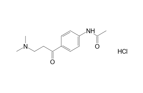 4'-[3-(dimethylamino)propionyl]acetanilide, monohydrochloride