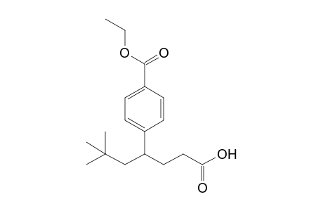 4-(4-Ethoxycarbonylphenyl)-6,6-dimethylheptanoic acid