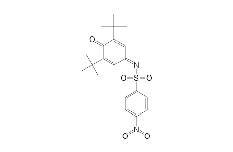 N-(4-NITROPHENYL)-SULFONYL-2,6-DI-TERT.-BUTYL-1,4-BENZOQUINONIMINE