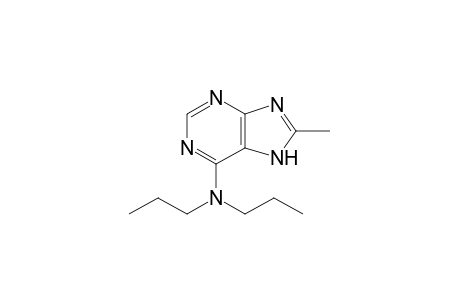 N,N-dipropyl-8-methyladenine