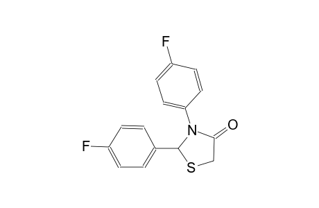 2,3-bis(4-fluorophenyl)-1,3-thiazolidin-4-one