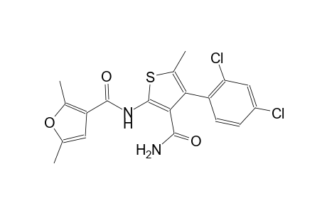 N-[3-(aminocarbonyl)-4-(2,4-dichlorophenyl)-5-methyl-2-thienyl]-2,5-dimethyl-3-furamide
