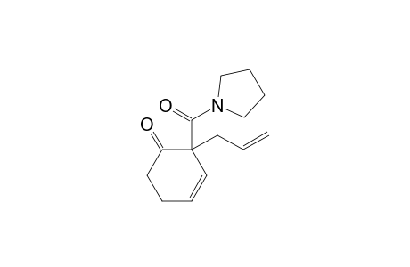 2-(Prop-2-en-1-yl)-2-(pyrrolidin-1-ylcarbonyl)-3-cyclohexen-1-one