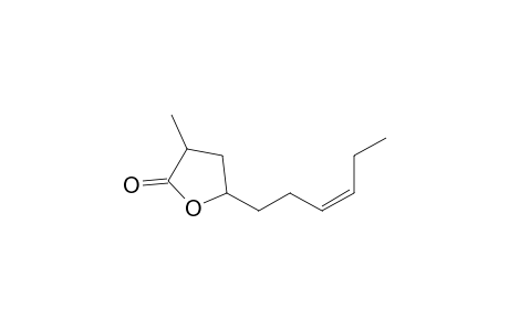 Methyl-4-(cis-3-hexenyl)-4-butyrolactone