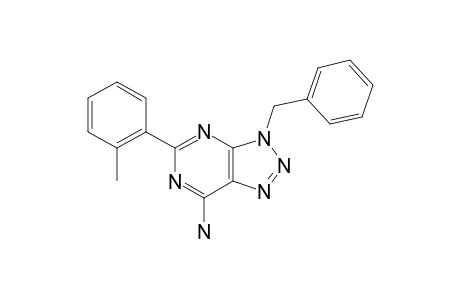 7-AMINO-3-BENZYL-5-ORTHO-TOLYL-3H-1,2,3-TRIAZOLO-[4.5-D]-PYRIMIDINE