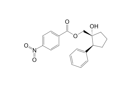 cis-(2-Hydroxy-1-phenylcyclopent-2-yl)methyl 4'-nitrobenzoate