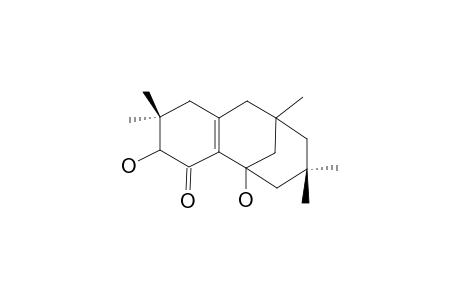 1,4-ALPHA-DIHYDROXY-DIISOPHOR-2(7)-EN-3-ONE