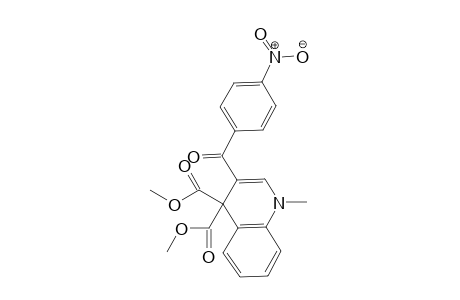 Dimethyl 1-Methyl-3-(4-nitrobenzoyl)quinoline-4,4(1H)-dicarboxylate