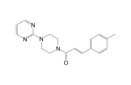 2-{4-[(2E)-3-(4-methylphenyl)-2-propenoyl]-1-piperazinyl}pyrimidine