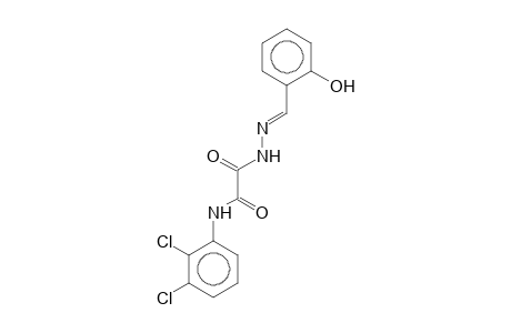 2',3'-Dichlorooxanilic acid N'-salicylidenehydrazide