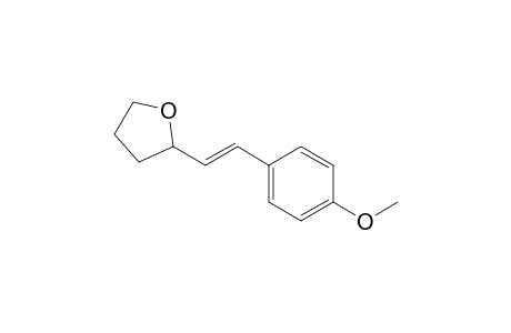 2-[(E)-2-(4-methoxyphenyl)ethenyl]oxolane