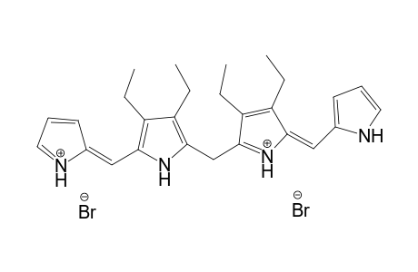 7,8,12,13-Tetraethylbiladiene - a,c-dihydrobromide