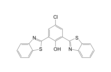 Phenol, 2,6-bis(2-benzothiazolyl)-4-chloro-
